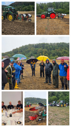 Der offizielle Training im Regen